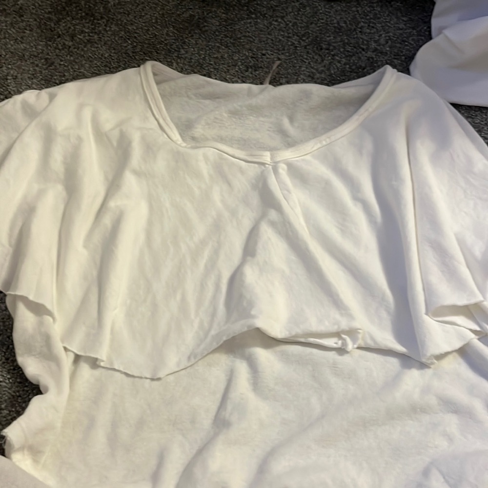 free people layered shirt